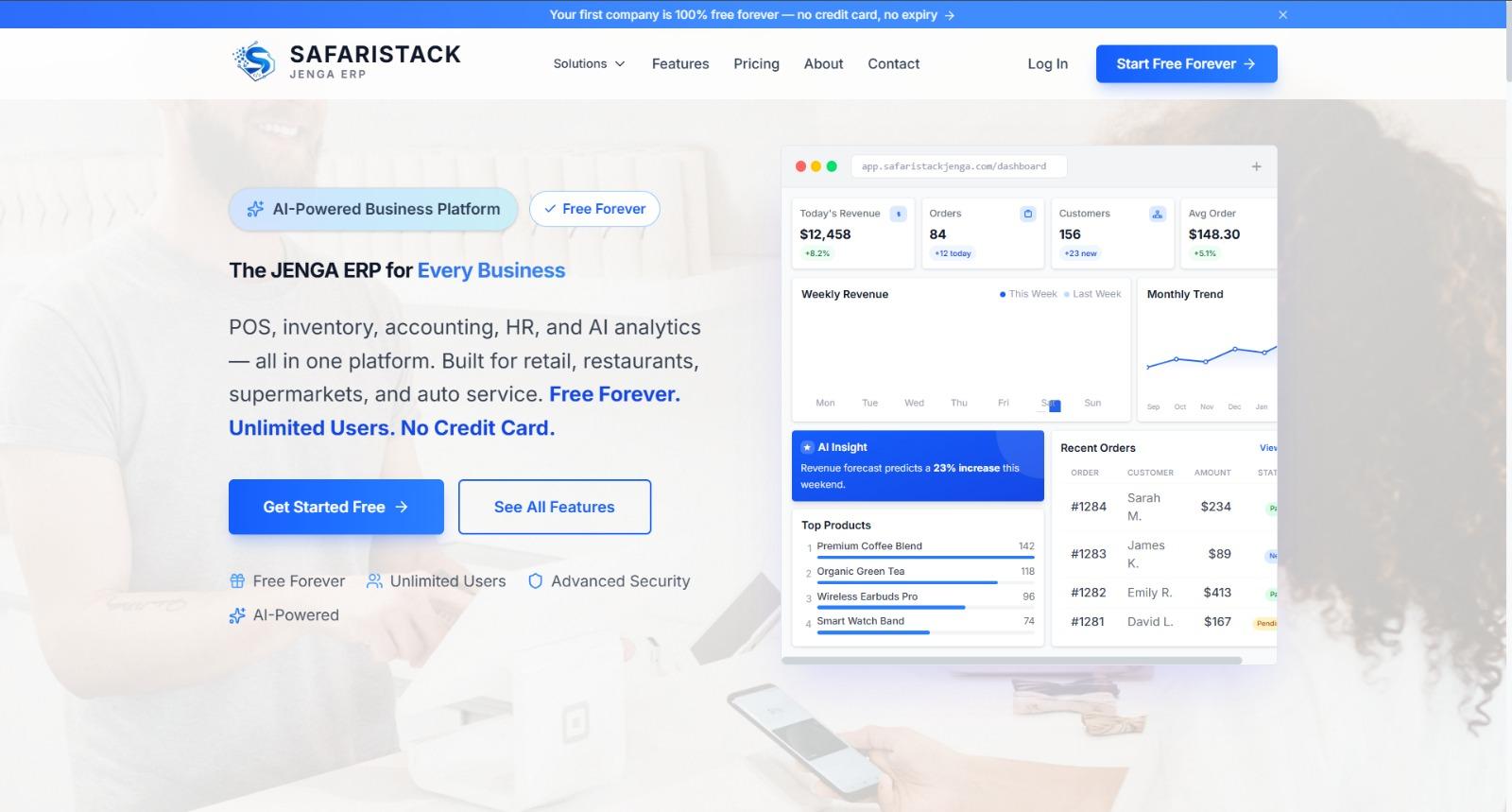 Jenga ERP, Business Software · ERP