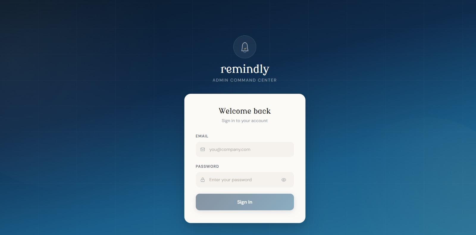 Remindly, Mobile Application · Notifications